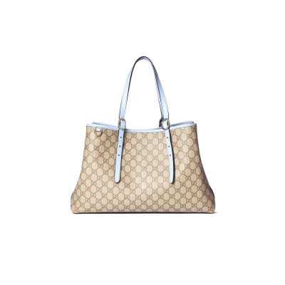 GUCCI GG EMBLEM LARGE TOTE BAG 815213FAD6L9862 (38*25*15cm)